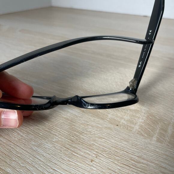 Ray-Ban RB2132 New Wayfarer 901 Sunglasses READ Black FRAME ONLY 52-18 Italy - Picture 12 of 12